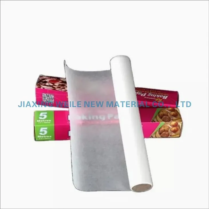 High Quality Transparent White Cooking Baking Paper factory